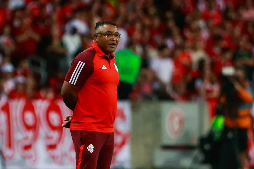 Roger Machado técnico do Internacional – Foto: Luiz Erbes/AGIF