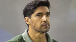 Abel Ferreira durante partida entre Palmeiras e Novorizontino, na Arena Barueri, pelo Campeonato Paulista.