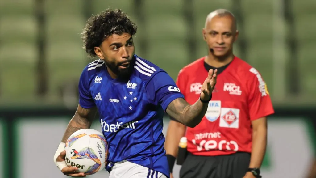 Gabigol, atacante do Cruzeiro. Foto: Gilson Lobo/AGIF