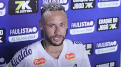 Neymar concorda com Filipe Luís em discurso - Foto: Reinaldo Campos/AGIF