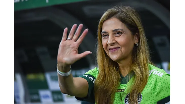 Leila Pereira, President of Palmeiras, during the game between Palmeiras and Bahia at Allianz Parque in Sao Paulo, Brazil, the match is valid for the Brazilian Championship Series A Roberto Casimiro / SPP PUBLICATIONxNOTxINxBRAxMEX Copyright: xRobertoxCasimirox/xSPPx spp-en-RoCaSp-20240706RobertoCasimiroPalmeirasxBahia-12-13
