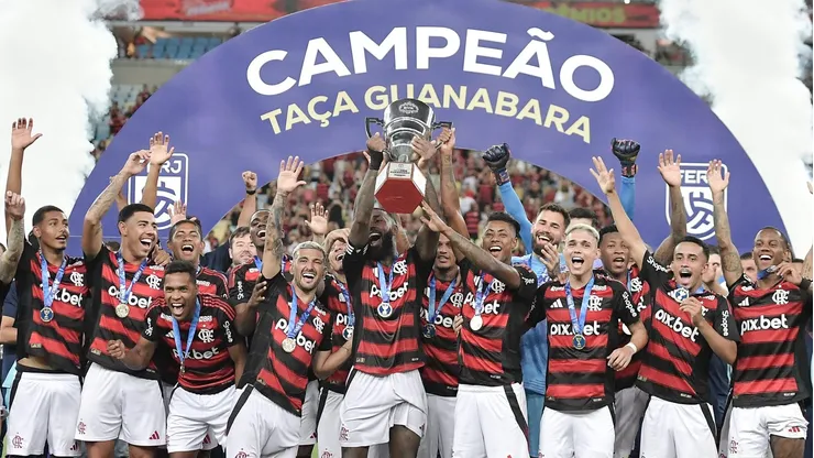 Desde 1996, Flamengo foi campeão carioca 11 vezes após vencer a Taça Guanabara. Thiago Ribeiro/AGIF.