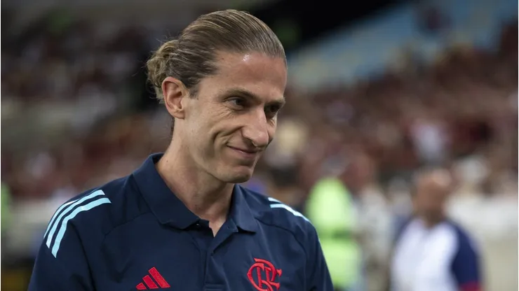Filipe Luís técnico do Flamengo - Foto: Jorge Rodrigues/AGIF