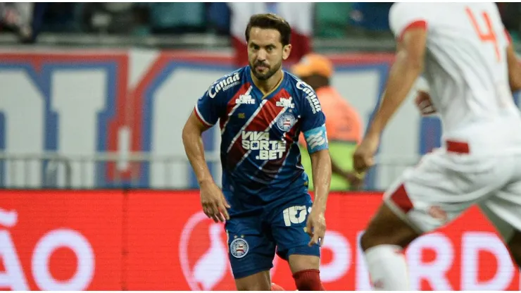 Everton Ribeiro em partida do Bahia. Foto: Associated Press / Alamy Stock Photo