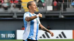 Yamila Rodríguez, atacante do Grêmio brilhou em sua estreia pela Seleção Argentina e o time gaucho comemorou a façanha