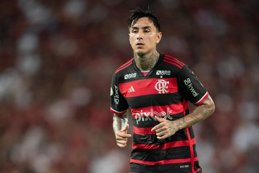 Volante durante jogo do Rubro-Negro. Foto: Gil Gomes/AGIF