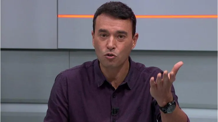 André Rizek criticou o Glorioso. Foto: Reprodução/Sportv