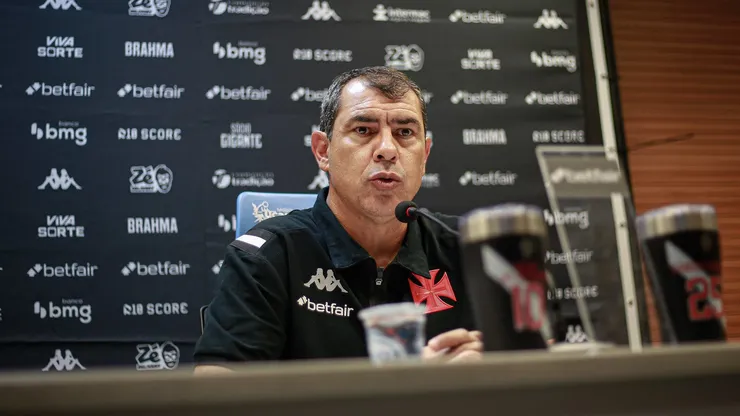 Técnico Fábio Carille. Foto: Matheus Lima/Vasco.