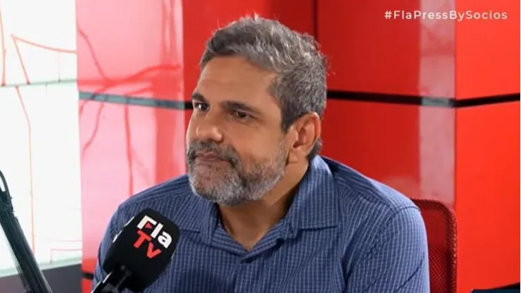 Narrador João Guilherme é o novo contratado da FlaTV Foto: Reprodução