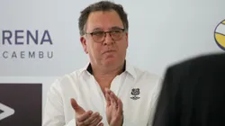 Marcelo Teixeira confirmou Blaze deixando o Peixe e pretendentes disputam espaço nobre no uniforme