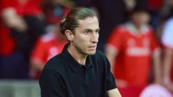 Filipe Luís em jogo do Flamengo
