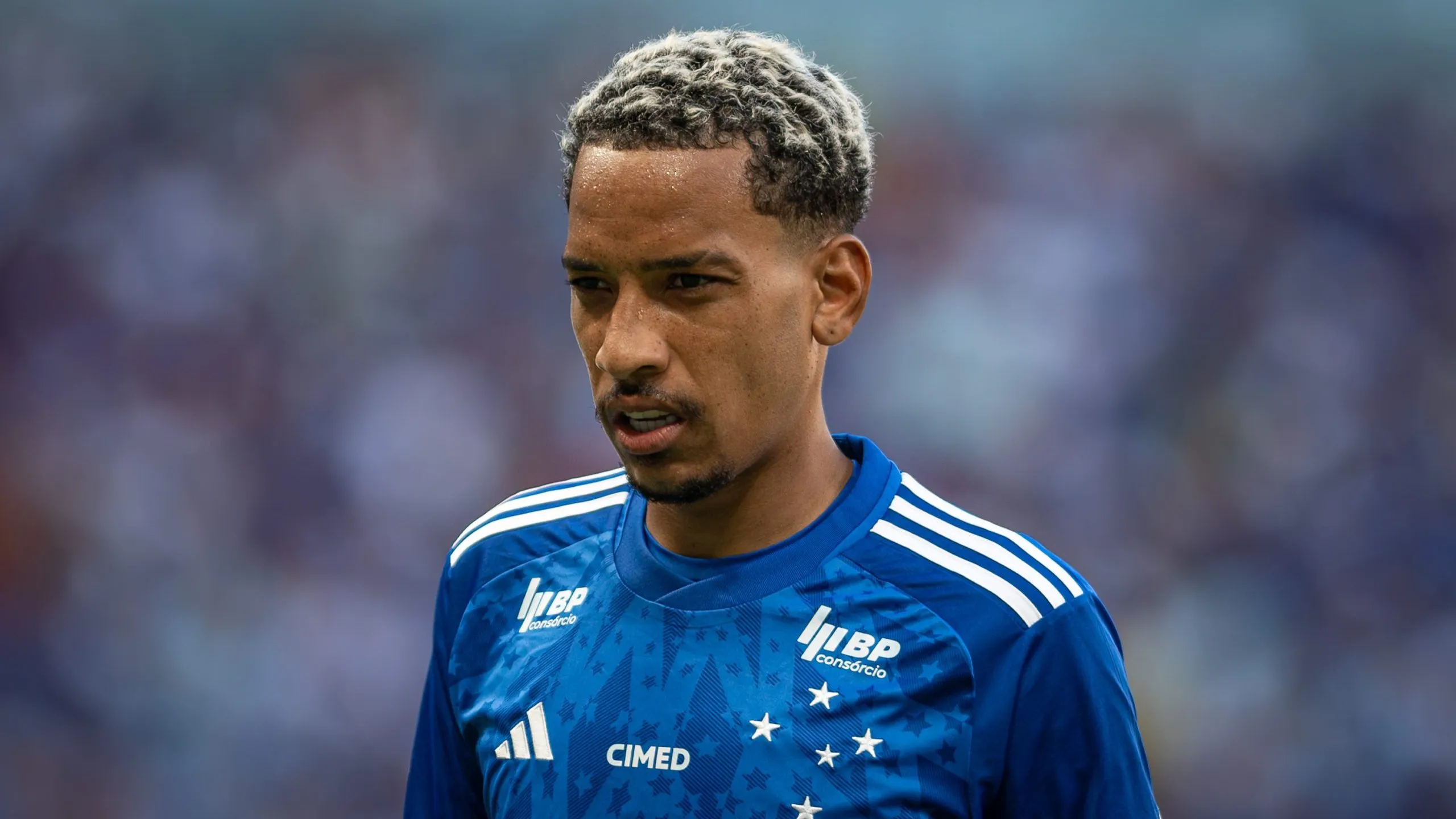 Matheus Pereira em jogo do Mineiro