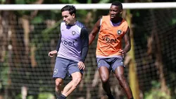 Elenco do Botafogo intensificou os treinos no CT Lonier para o confronto com o Racing na final Recopa, no Nilton Santos