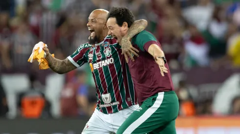 Felipe Melo foi campeão da Libertadores com o Fluminense.