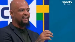 Felipe Melo segue a carreira como comentarista de futebol.