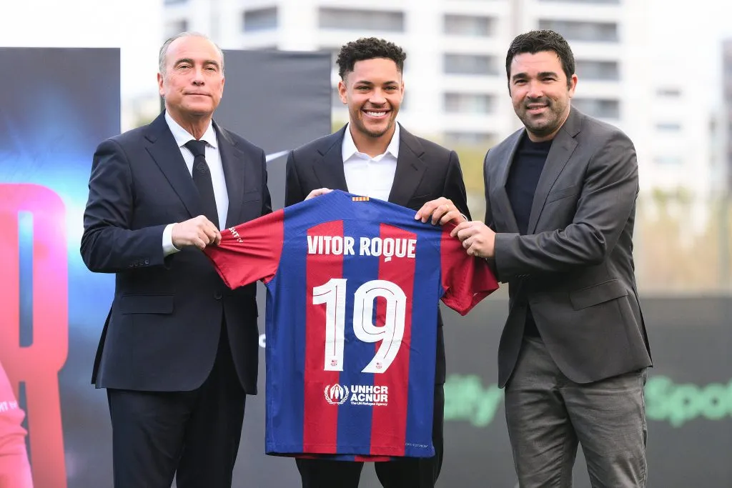 Vitor Roque, atacante do Barcelona emprestado ao Real Bétis