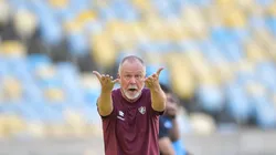 Mano Menezes em partida do Campeonato Carioca 2025/ Foto: Thiago Ribeiro/AGIF