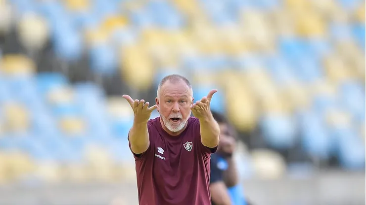 Mano Menezes em partida do Campeonato Carioca 2025/ Foto: Thiago Ribeiro/AGIF