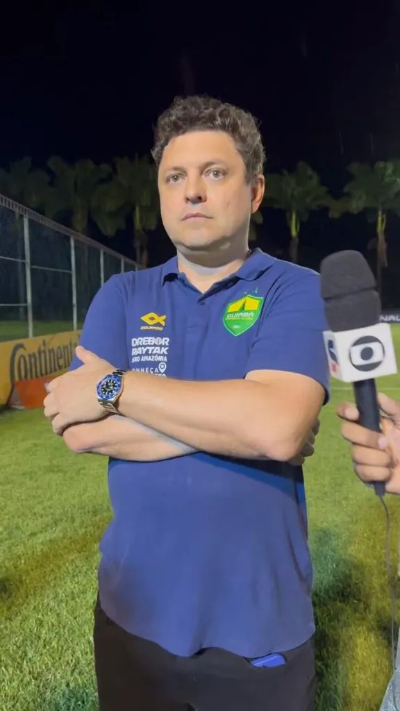 Cristiano Dresch citou o Peixe - Foto: Reprodução/Twitter Oficial Cuiabá.