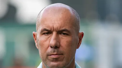 Leonardo Jardim durante jogo do Alviceleste no Mineiro.