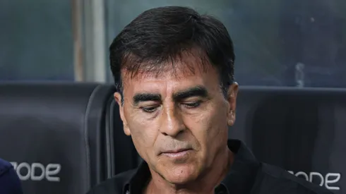 Quinteros em partida do Campeonato Gaúcho 2025.