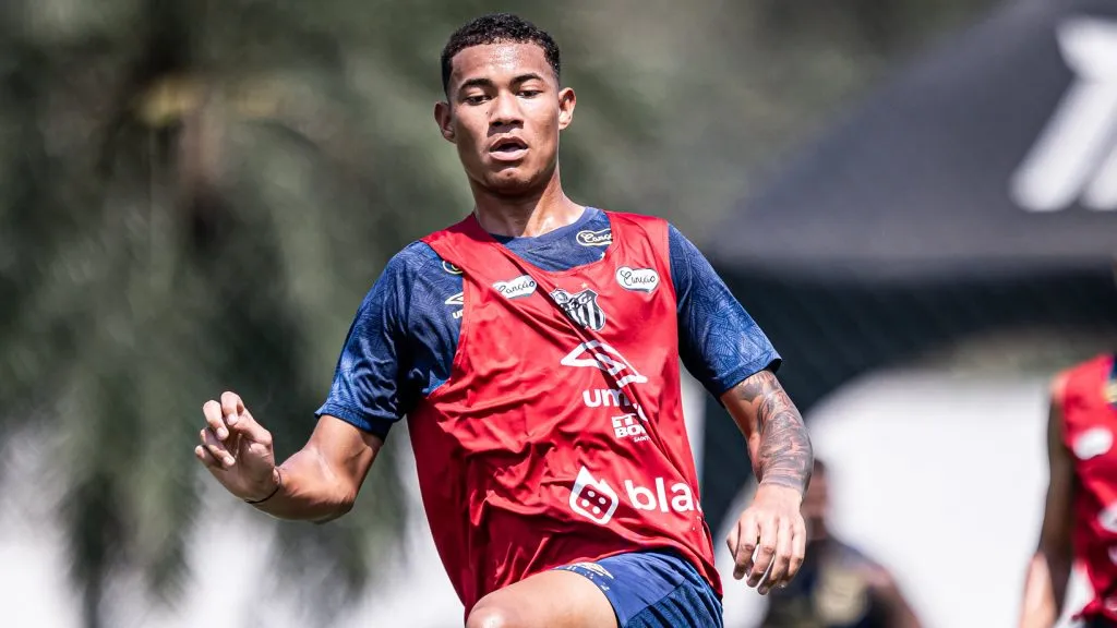 Diego Borges no Santos FC - Foto: Raul Baretta/Santos FC