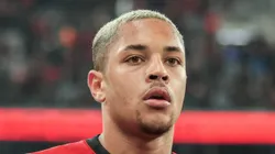 Vitor Roque quando atuava pelo