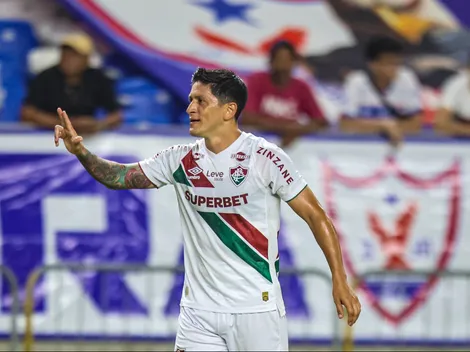 Show de Germán Cano arranca elogios da torcida do Fluminense