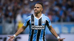 Braithwaite é um dos artilheiros do Grêmio na temporada. Foto: Maxi Franzoi/AGIF
