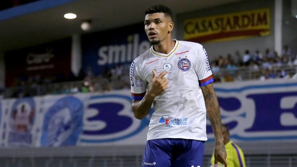 Juninho pelo Bahia. Foto: Itawi Albuquerque/AGIF