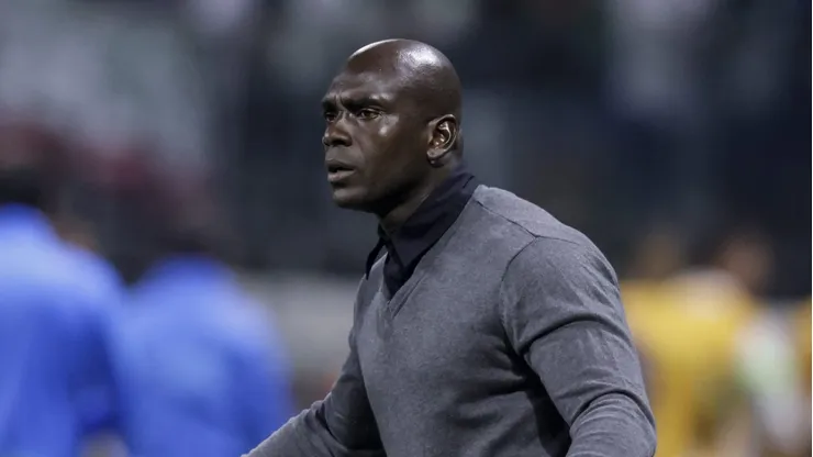 Técnico do Barcelona em duelo contra o Palmeiras, em 2023.