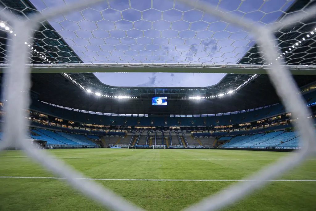 RS – PORTO ALEGRE – 11/02/2025 – GAUCHO 2025, GREMIO X PELOTAS – Vista geral do estadio Arena do Gremio para partida entre Gremio e Pelotas pelo campeonato Gaucho 2025. Foto: Maxi Franzoi/AGIF