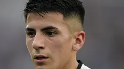 RJ - RIO DE JANEIRO - 08/12/2024 - BRASILEIRO A 2024, BOTAFOGO X SAO PAULO - Almada jogador do Botafogo durante partida contra o Sao Paulo no estadio Engenhao pelo campeonato Brasileiro A 2024.