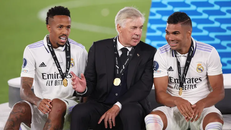 Éder Militão e Casemiro são crias da base do São Paulo (Alex Grimm/Getty Images)