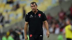 Fábio Carille técnico do Vasco durante partida contra o Flamengo no estádio Maracanã pelo campeonato Carioca 2025. Foto: Thiago Ribeiro/AGIF