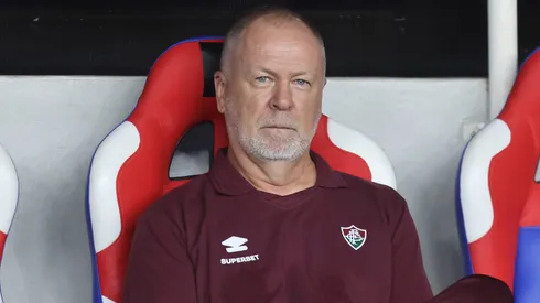 Mano Menezes técnico do Fluminense durante partida contra o Águia de Marabá no estádio Mangueirão pelo campeonato Copa Do Brasil 2025. Foto: Fernando Torres/AGIF