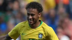 Neymar, atacante do Santos, jogando pela Seleção Brasileira