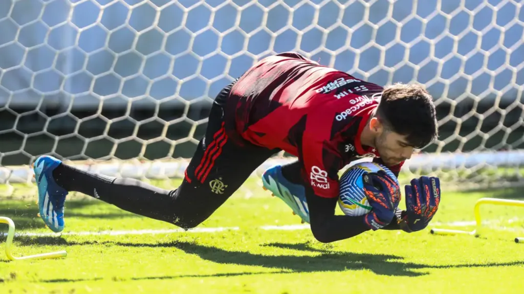 Rossi não sofreu gols no Campeonato Carioca quando esteve em campo. Foto: Gilvan de Souza/Flamengo.