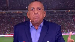 Galvão Bueno minimiza provocação ao Palmeiras.