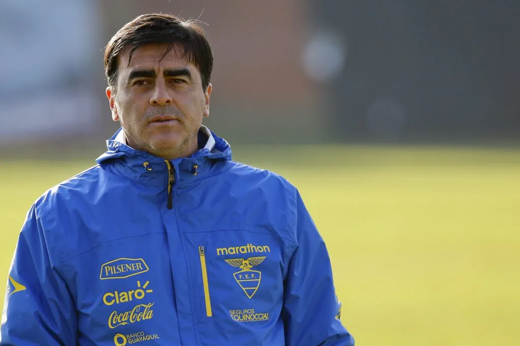 Chile – Vina del Mar – 13/06/2015- COPA AMERICA 2015, TREINO DO EQUADOR – O tecnico Gustavo Quinteros durante treino do Equador no estado Monumental. Foto: Francisco Longa/Agencia Uno/AGIF