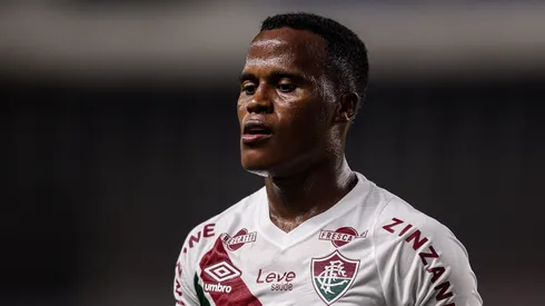 Arias, do Fluminense, em jogo contra o Águia de Marabá-PA, pela Copa do Brasil. Foto: Marcelo Gonçalves/FFC.