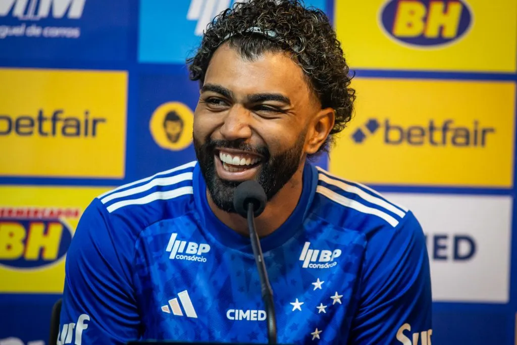 Gabigol toma decisão no Cruzeiro – Foto: Fernando Moreno/AGIF
