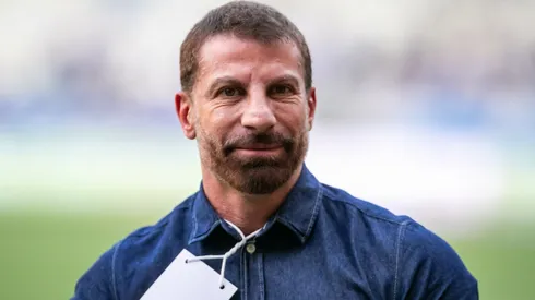 Pedrinho presidente do Vasco durante partida contra o Cruzeiro no estádio Mineirão pelo campeonato Brasileiro A 2024.