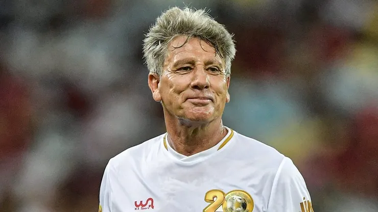 Renato Portaluppi durante Jogo das Estrelas, no Maracanã, em dezembro de 2024.