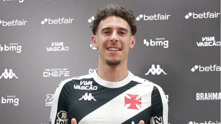 Nuno Moreira, novo atacante do Vasco - Foto: Matheus Lima/Vasco