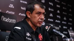 Fábio Carille durante coletiva após a partida contra o Maricá, em São Januário. Foto: Dikran Sahagian/CRVG