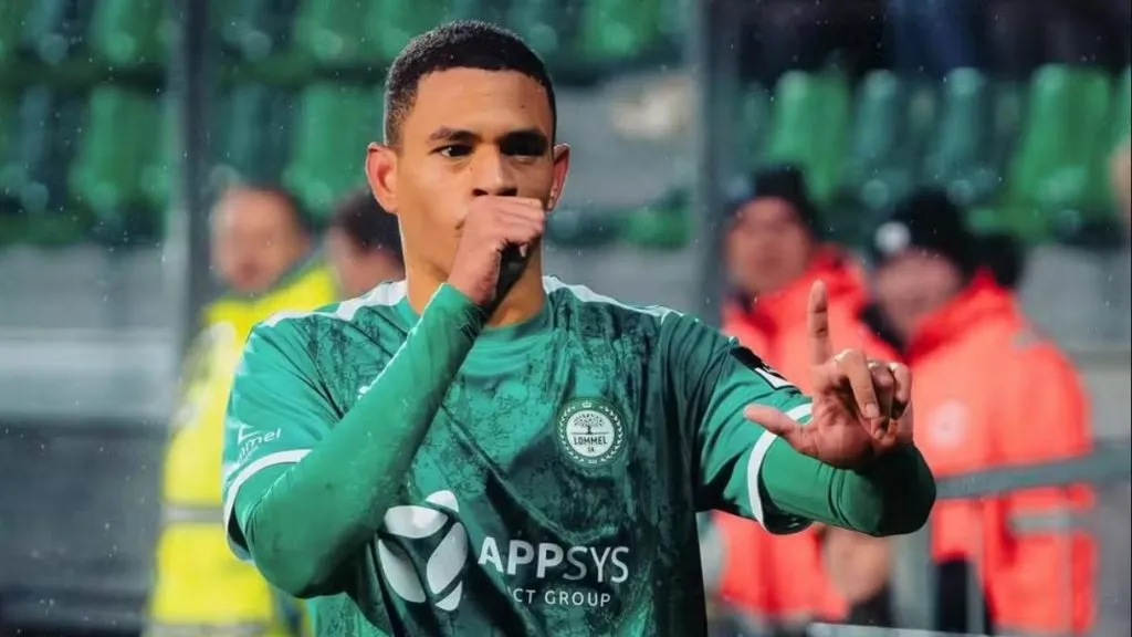 Diego Rosa atou pelo Lommel, da Bélgica. Foto: Divulgação/Lommel SK