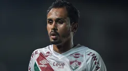 Lima jogador do Fluminense durante partida contra o Portuguesa Rio no estádio Luso Brasileiro pelo campeonato Carioca 2025. Foto: Thiago Ribeiro/AGIF