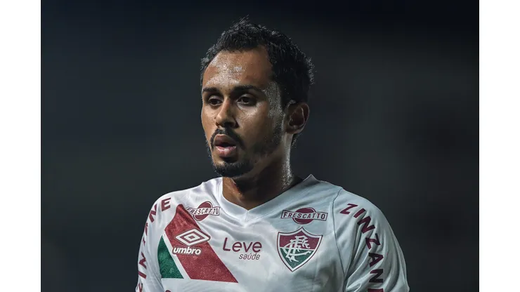 Lima jogador do Fluminense durante partida contra o Portuguesa Rio no estádio Luso Brasileiro pelo campeonato Carioca 2025. Foto: Thiago Ribeiro/AGIF