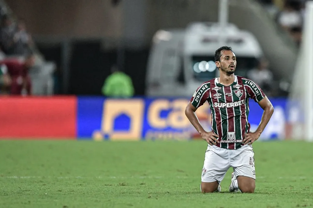 RJ – RIO DE JANEIRO – 05/12/2024 – BRASILEIRO A 2024, FLUMINENSE X CUIABA – Lima jogador do Fluminense durante partida contra o Cuiaba no estadio Maracana pelo campeonato Brasileiro A 2024. Foto: Thiago Ribeiro/AGIF